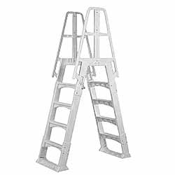 Taupe A-Frame Ladder For Above Ground Pools