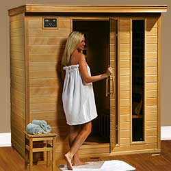 Monticello Ultra 4 Person Carbon Infrared Home Sauna