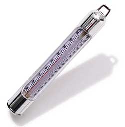 Deluxe Chrome Thermometer for Swimming Pools