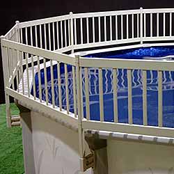 Above Ground Pool Deck Fence Kit
