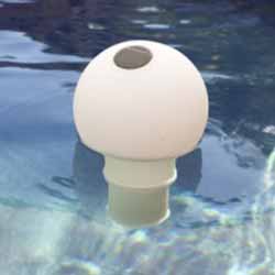 Solar Globe Chlorinator and Color Changing Pool Light