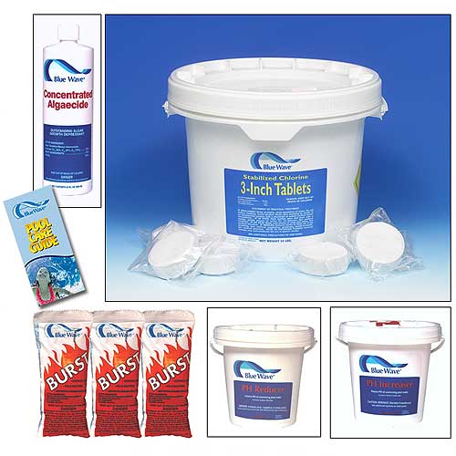 Chemical Sample Kit with 3 inch Chlorine Tablets - Currently Unavailable