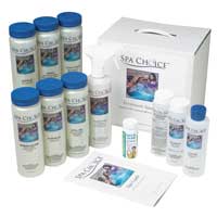 Spa Choice Standard Chlorine Spa Startup Chemical Kit