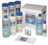 Spa Choice Deluxe Chlorine Spa Startup Chemical Kit