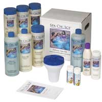Spa Choice Deluxe Bromine Spa Startup Chemical Kit