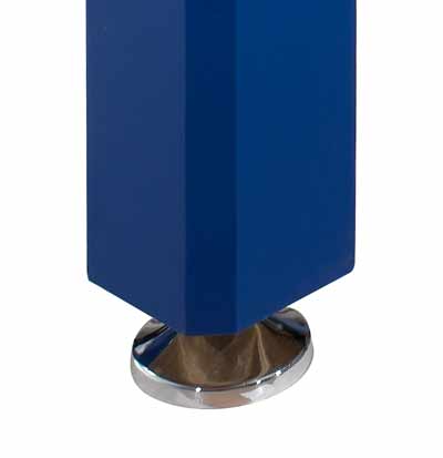 Sturdy legs with leg levelers. Sturdy legs with leg levelers.