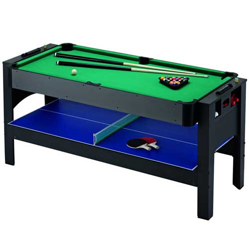 Converts to billiards. Converts to billiards.