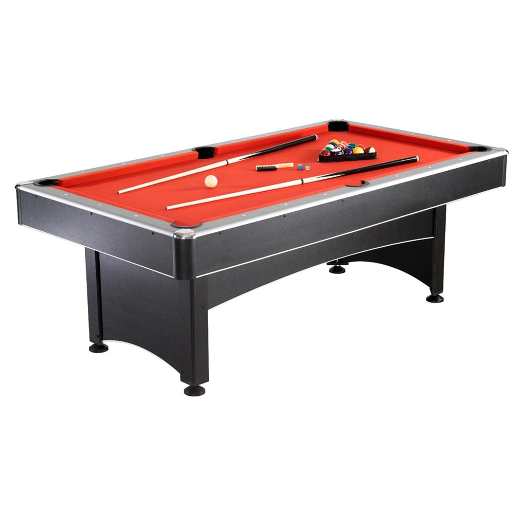 7' Pool Table with Table Tennis