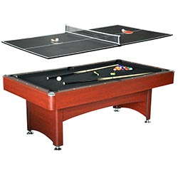 Carmelli Bristol 7 ft. Pool Table with Table Tennis Top