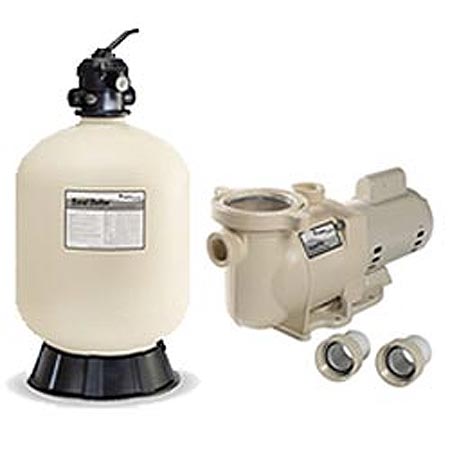 Pentair SuperFlo 1.5 HP Pump and Sand Dollar Sand Filter System