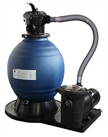 SandMan Deluxe Above Ground Pool Sand Filter System