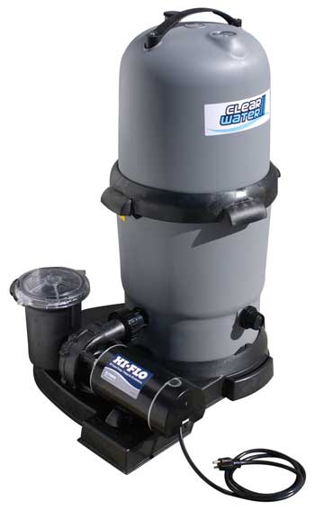 Waterway ClearWater Above Ground Pool D.E. Pump and Filter System
