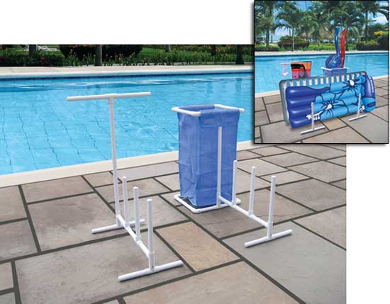 Raft, Float and Towel Caddy with Hamper - Currently Unavailable