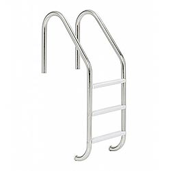 In Ground Pool 3 Step Stainless Steel Ladder