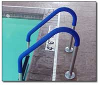 In Ground Pool Ladder and Handrail Grips