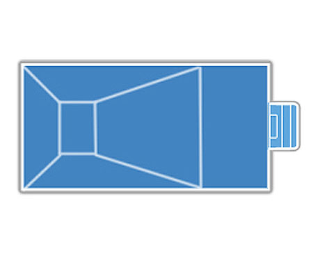 EnduraPool Rectangle InGround Swimming Pool Kit