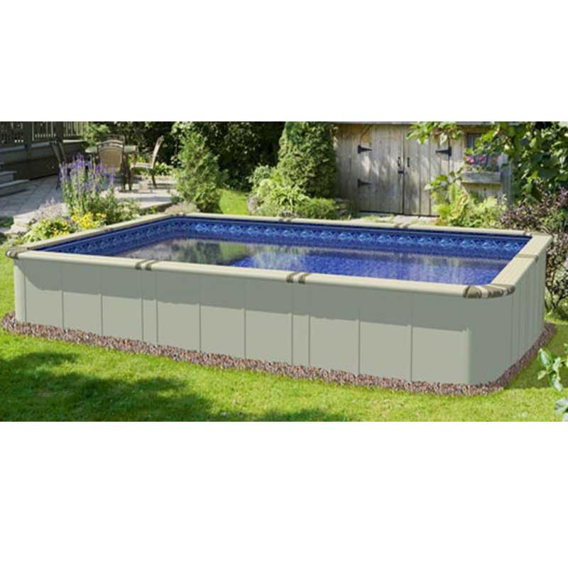 Creatice Aluminum Above Ground Swimming Pools for Large Space