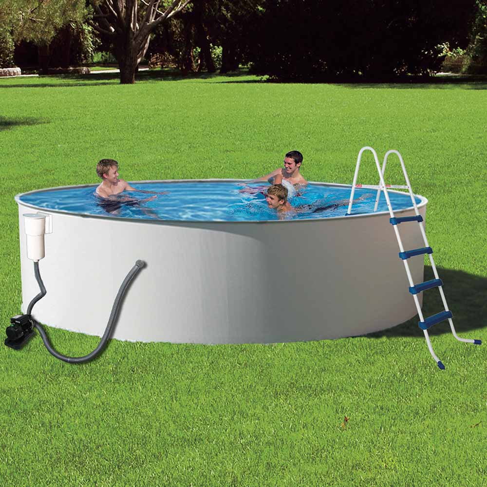 Presto SimpleSet Metal Wall Swimming Pool Package