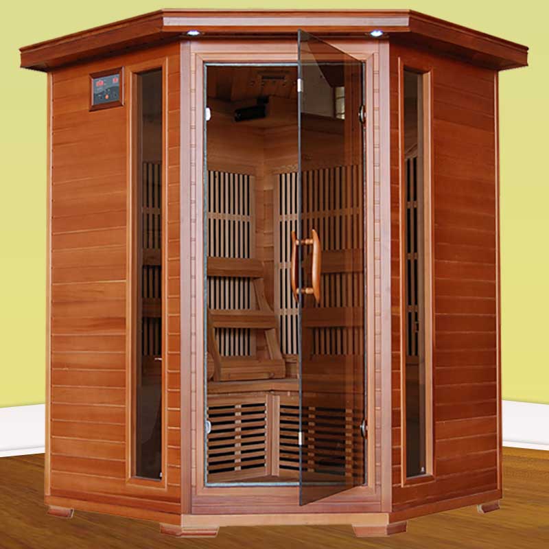 Hudson Bay Ultra 3 Person Carbon Infrared Home Sauna