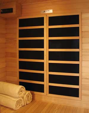 Features carbon far infrared heaters. Features carbon far infrared heaters.