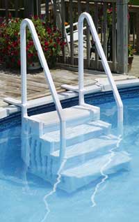 Above Ground Pool Ladders and Steps