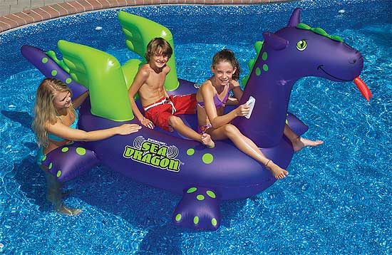 Sea Dragon Ride-on Inflatable Float - Currently Unavailable