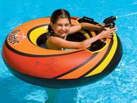 Power Blaster Squirter Swimming Pool Float Tube