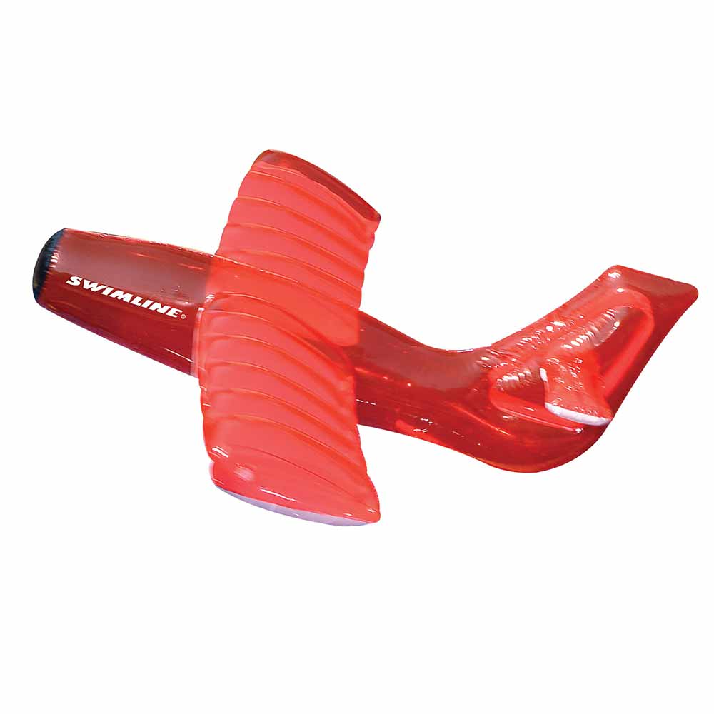 Red Airplane Glider Inflatable Pool Toy