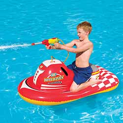 Wave Attack Inflatable Ride-On Pool Toy