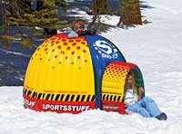 Sno Fort Inflatable Igloo Hideout