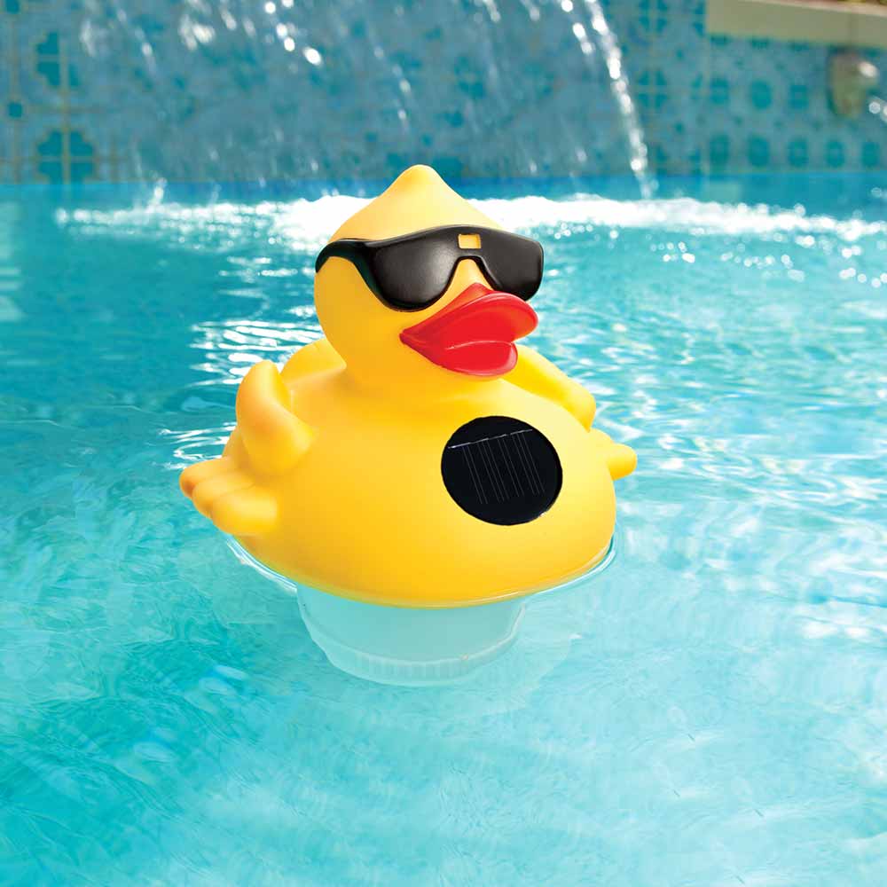 Charges in the sun all day.