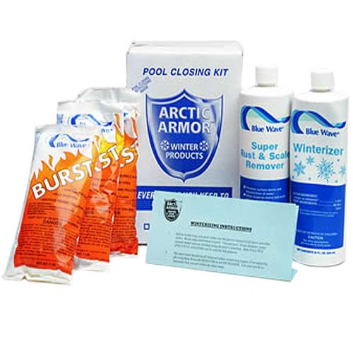 chemicals needed to close inground pool