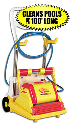 Dolphin 3001 Robotic -Comm. Cleaner w/ Caddy  - no remote