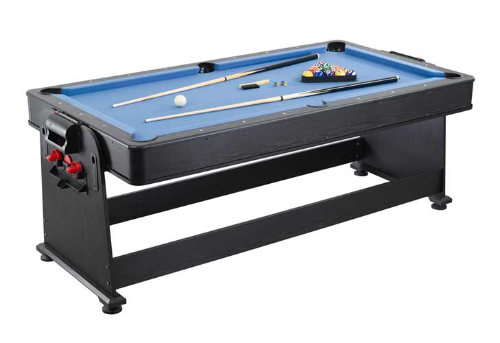 Carmelli 3in1 Flip Game Table with Air Hockey, Billiards and Ping Pong