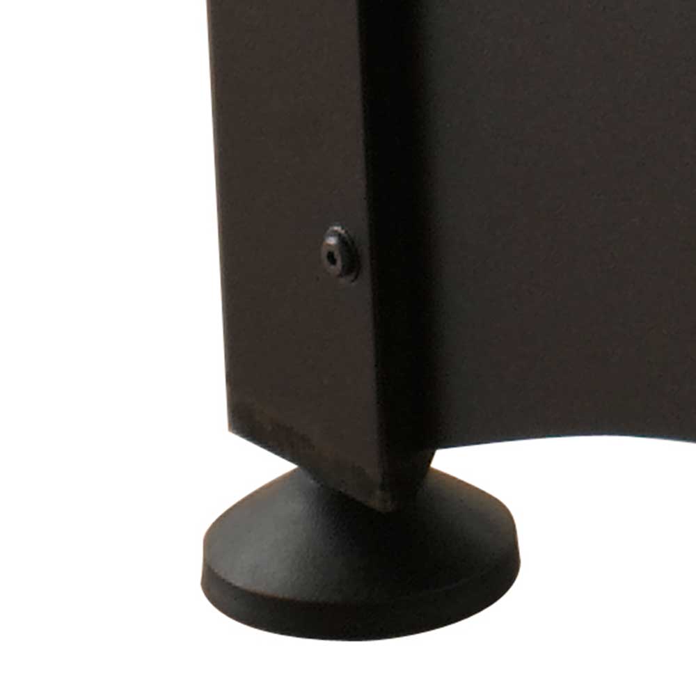 Sturdy legs with levelers.