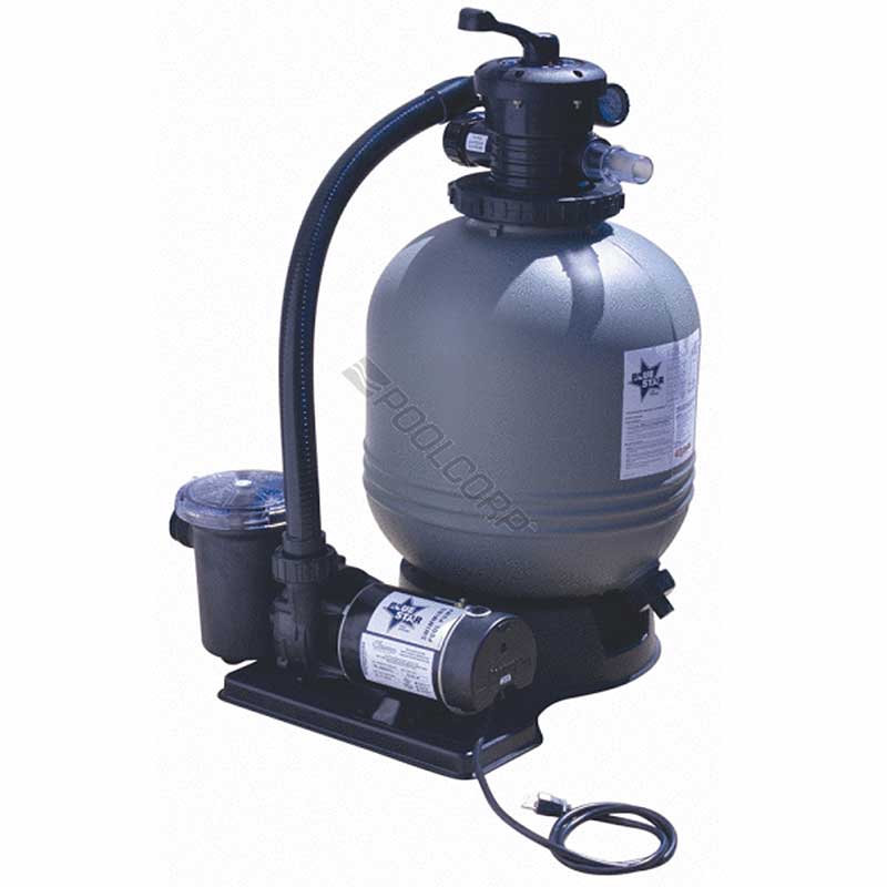 Blue Star 19 inch 1 HP 1 Speed Sand Filter