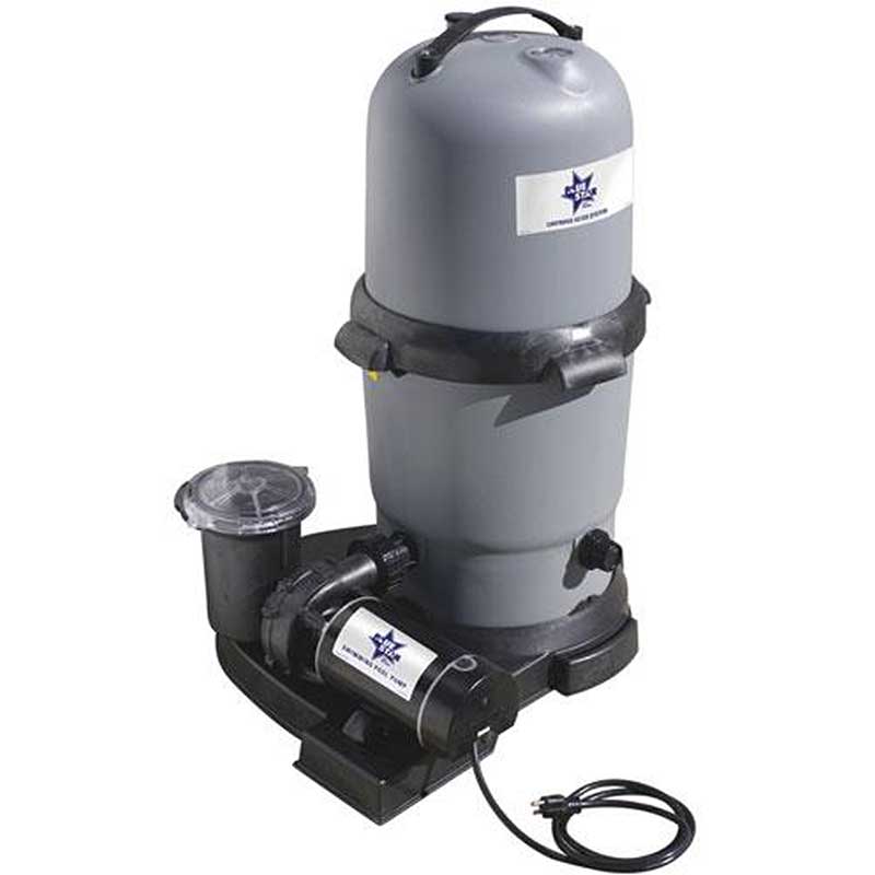 Blue Star 75 Sq Ft 1 Hp 2 Speed Cartidge Filter