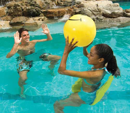 Aqua Saddle 2 Pack Floating Pool Seats - Teal and Lime - Currently Unavailable