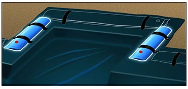 4' Step Water Bag - pair