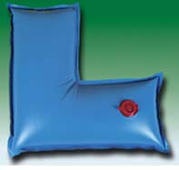 In Ground Pool Winter Cover Corner Water Tube