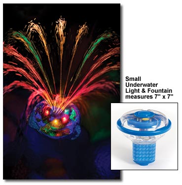 Underwater Light Show and Fountain