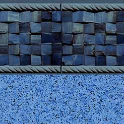 Blue Cobblestone 20 mil Premium InGround Pool Liner