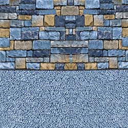 Blue Gunite 20 mil Premium Series InGround Pool Liner