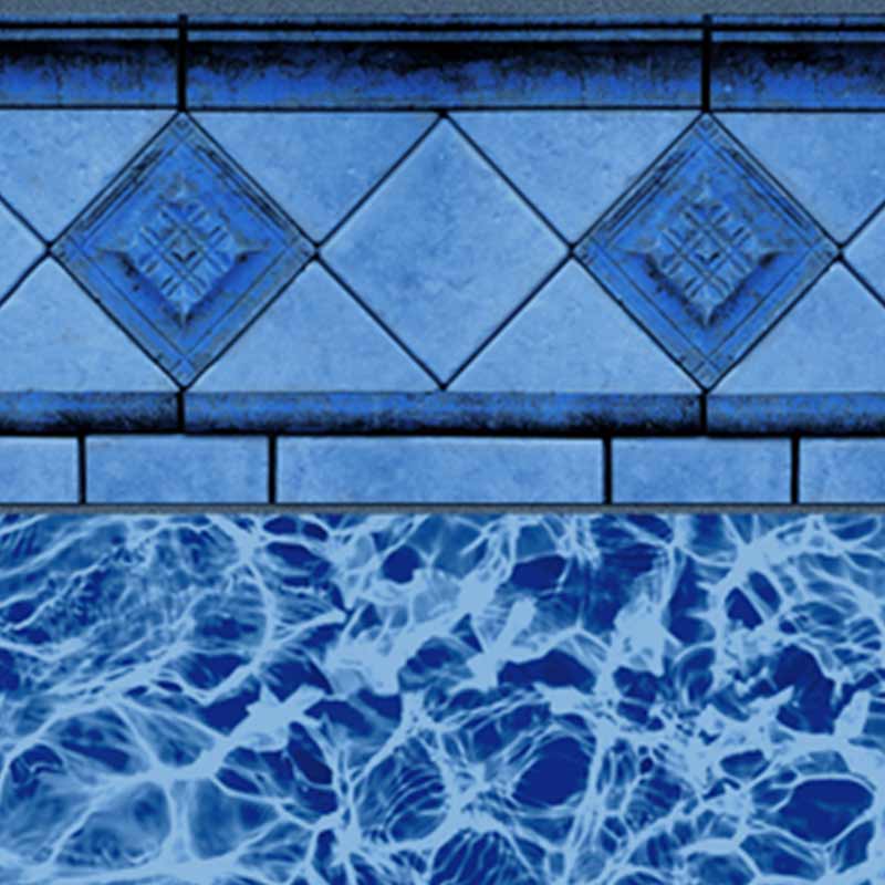 Diamond Swirl InGround Pool Liner