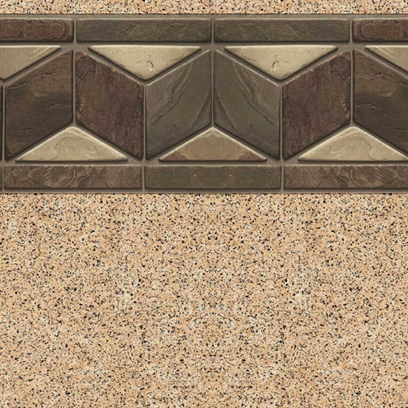 Quary Chevron InGround Pool Liner