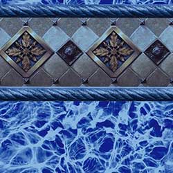 Blue Bayview 20/30 mil InGround Pool Liner