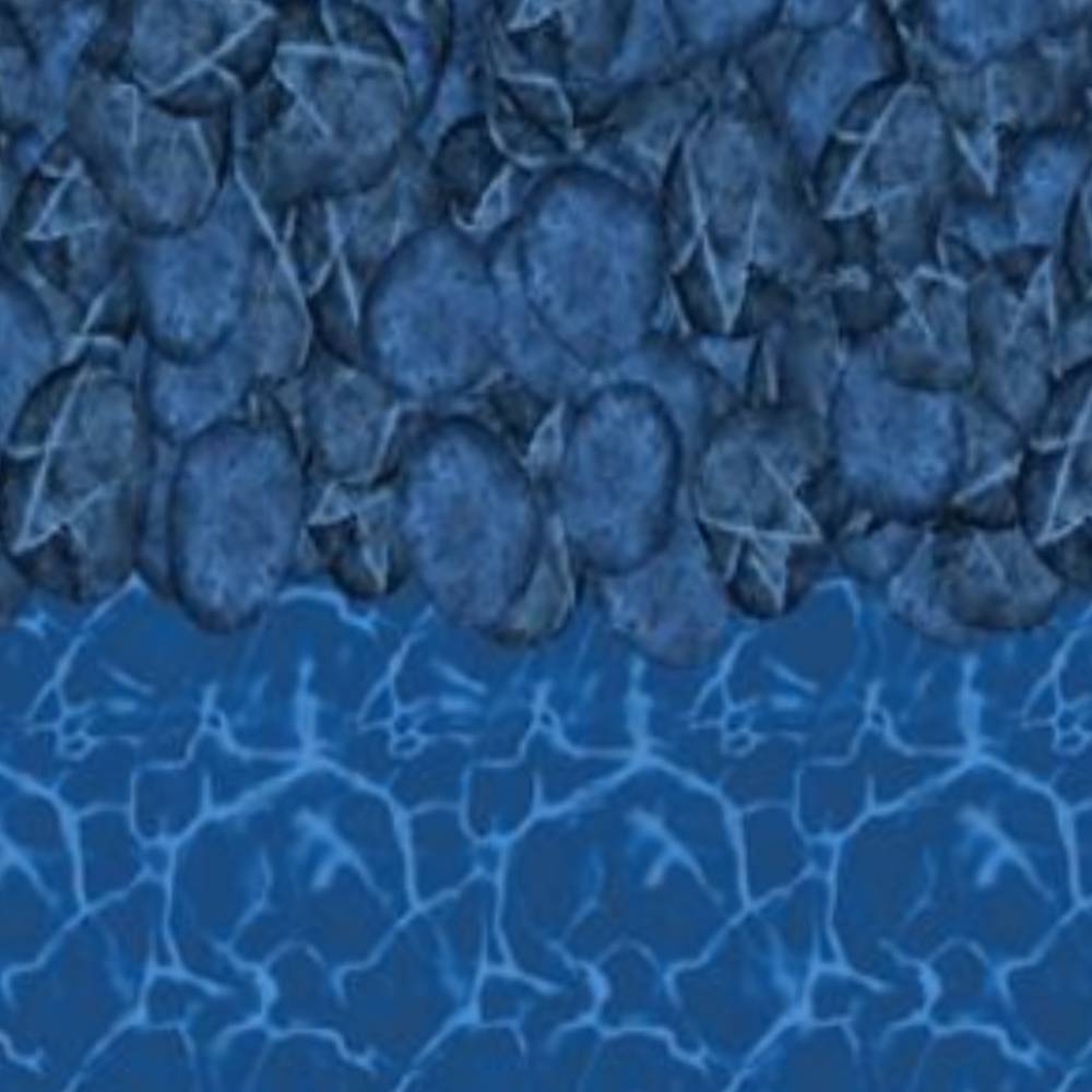 Blue Wave Pebble Cove 25 ga. 48" UniBead Liner for Above Ground Pools