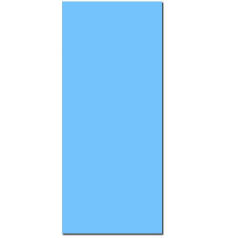 solid blue pool liner