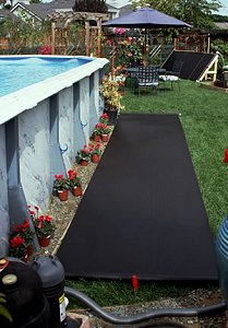 pool ground above solar heater pools heating diy swimming fafco bear installation heaters poolandspa landscape panel rack familypoolfun covers tubs
