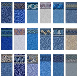 pool liners grecian swimming ground liner true vinyl inground patterns kit pools lap